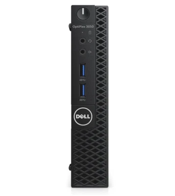 Dell OptiPlex 3050 Micro, i3-7100T 3.40Ghz, 8GB RAM, 500GB HDD Windows 10 pro - Image 1 of 3