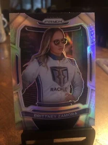 2021 Prizm Racing BRITTNEY ZAMORA Variation Silver Prizm #18 - Picture 1 of 2