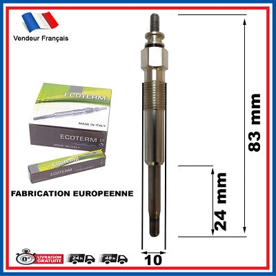 Bougie de prechauffage pour Rover 25 45 220 420 620 2.0 l Di IDT 20T2N 20T2R - Imagen 1 de 4