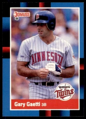 1988 Donruss - Gary Gaetti #194 Minnesota Twins Baseball Card - Image 1 of 2