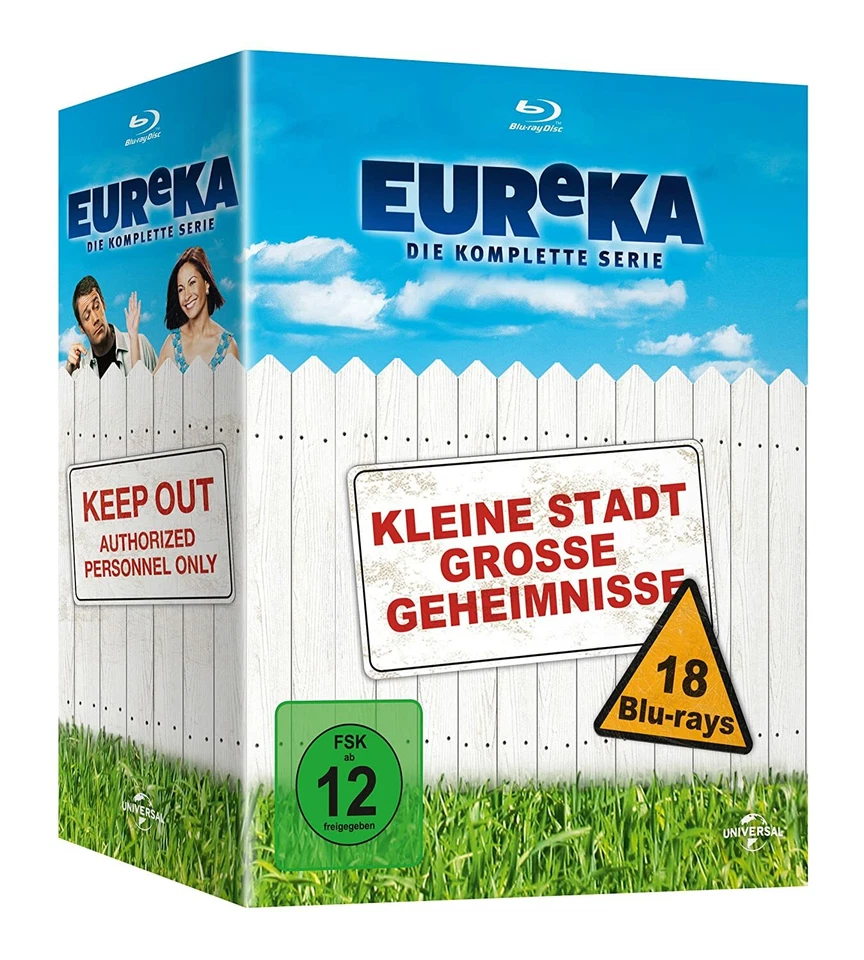 A TOWN CALLED EUREKA: The Complete Series 1 2 3 4 5 / NEW Region B Blu-Ray - Image 1 of 1