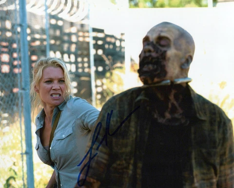 LAURIE HOLDEN signed Autograph 20x25cm "The Walking Dead" In Person Cover