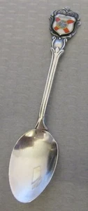 Cuchara de recuerdo vintage de plata esterlina esmaltada Florida demi REU Alemania 925 - Imagen 1 de 6