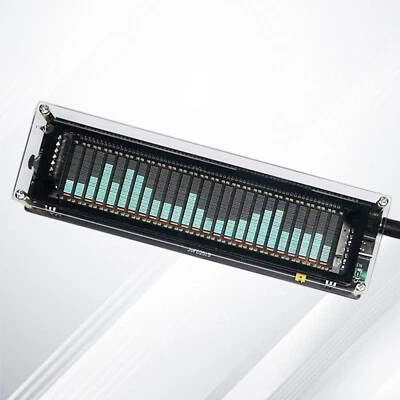 Audio Spectrum Analyzer VU Meter VFD Sound Control Music Level Display - Image 1 of 4