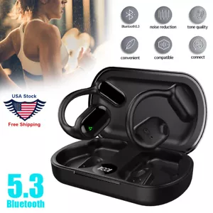 TWS XG33 Wireless Bluetooth5.3 Headphones Earphones High Bass Sports Ear buds - Picture 1 of 7