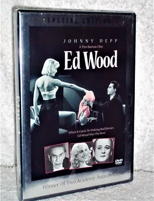 Ed Wood (DVD, 2004, Special Edition) Johnny Depp Tim Burton film Bill Murray NEW - Image 1 of 2
