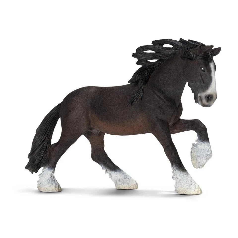 Schleich Shire Semental 13734 Figura de Coleccionista Caballo Ficha Desde 3 Años - Imagen 1 de 1