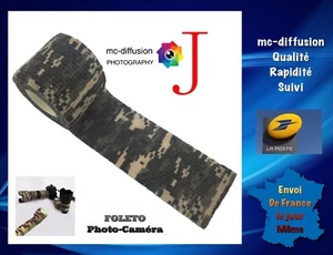Bande Camouflage Pour Objectifs Photo ( Voir Descriptif ) - Foto 1 di 7