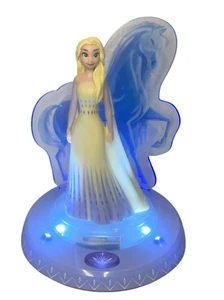 Disney Frozen 2 Elsa Coin Piggy Bank Lights Sound Music Songs Espanol & English - Picture 1 of 8