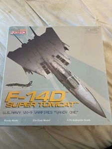 Dragon 1/72 Scale F-14 D Super Tomcat VX-9 Vandy One NIB - Picture 1 of 6