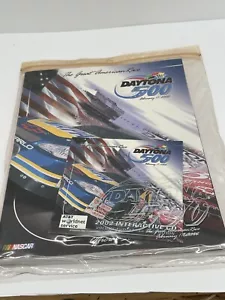 2002 Daytona 500 Official Souvenir Program W/ Interactive CD & Inserts Nascar - Picture 1 of 5