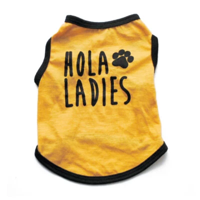 Ropa para mascotas perros cachorros camiseta ropa para perros pequeños cachorro Chihuahua chaleco EE. UU. Foto 1 de 4