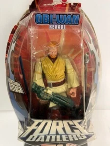 Star Wars Force Battlers Obi-Wan Kenobi Hasbro Figure New - Foto 1 di 7