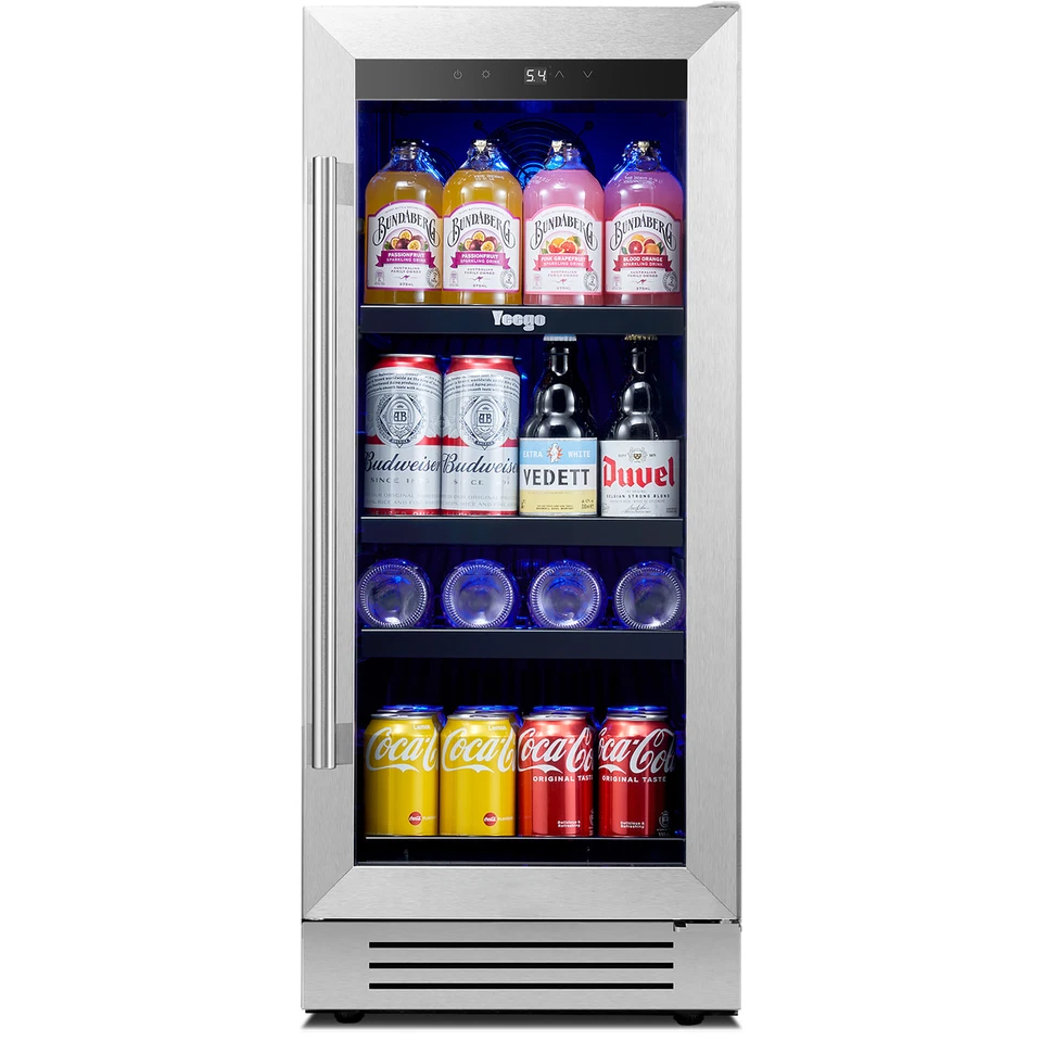 Yeego 15" Beverage Refrigerator Soda Beer Single Zone Mini Cooler Home/Bar - Image 1 of 4