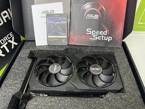 ASUS Dual GeForce RTX 3060 8GB GDDR6, Black (DUAL-RTX3060-O8G) - Picture 1 of 14
