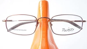 Montura de gafas para niños/niños elástica flexible marrón forma pequeña NUEVO talla K - Imagen 1 de 4
