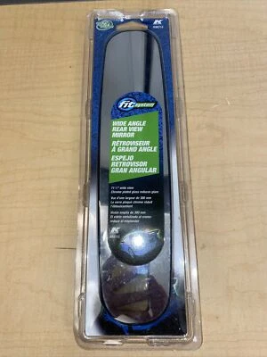 Ksource Fit System RM010 Clip-on Wide Angle Rear View Mirror NEW Chrome Plated  - Image 1 of 4