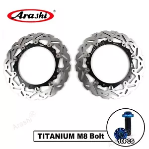 Rotores de freno delanteros y pernos de montaje para BMW S1000RR/AB 2009 - 2018 S-1000-RR - Imagen 1 de 22