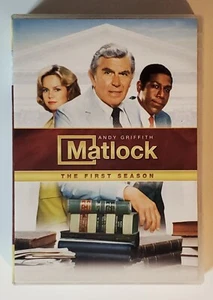 MATLOCK (Andy Griffith)- The Complete First 1 One Season DVD - Picture 1 of 2