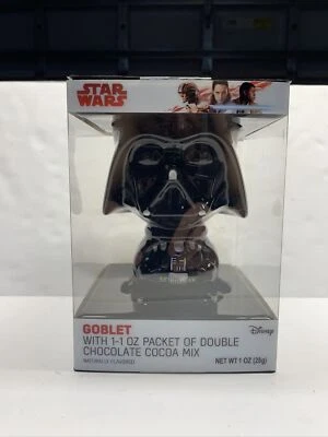 NEW Star Wars Darth Vader DISNEY Ceramic Goblet Cocoa Coffee Collectors Mug - Image 1 of 4
