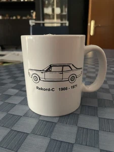 Opel Kaffeetasse Alt Opel IG Opel Rekord C - Bild 1 von 2