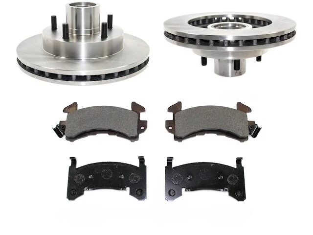 Kit de pastillas de freno delanteras y rotor para GMC S15 1991 Jimmy tracción trasera ND265PQ Foto 1 de 1