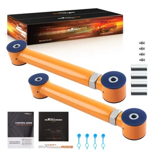 2x Heavy Duty Rear Upper Adjustable Control Arms for 1997-2006 Jeep Wrangler TJ - Picture 1 of 16