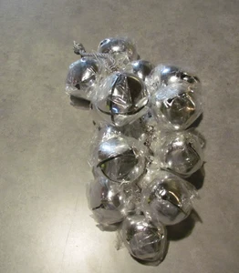 Pottery Barn Silber Schlitten Jingle Bells Weihnachten schöner Klang - Bild 1 von 5