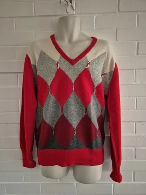 Vintage Men's 100% Cashmere Jumper Size 44" By McGeorge - Image 1 of 4