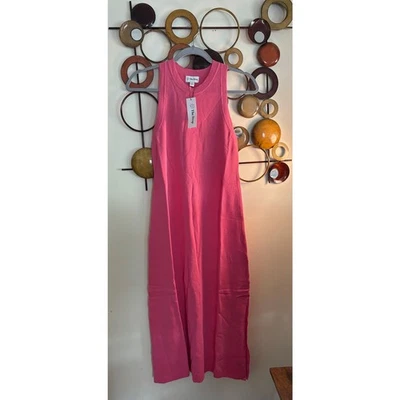 Maxi Vestido The Drop Gabriela Rosa Rosa con Abertura Lateral Foto 1 de 3