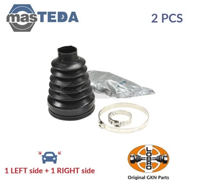 304210 CV JOINT BOOT KIT PAIR TRANSMISSION END FRONT RIGHT LEFT LOBRO 2PCS NEW - Image 1 of 4