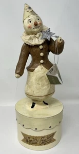 Nicole Sayre Wintergrüße Schneemädchen Vintage 2003 Weihnachtsbox Figur - Bild 1 von 13