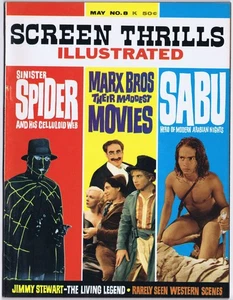 SCREEN THRILLS ILLUSTRATED #8 US Mag 1964 - Imagen 1 de 1
