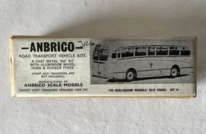De colección Calibre OO 4mm ANBRICO Metal BURLINGHAM SEAGULL C41C Autobús COACH KIT #14 - Imagen 1 de 7