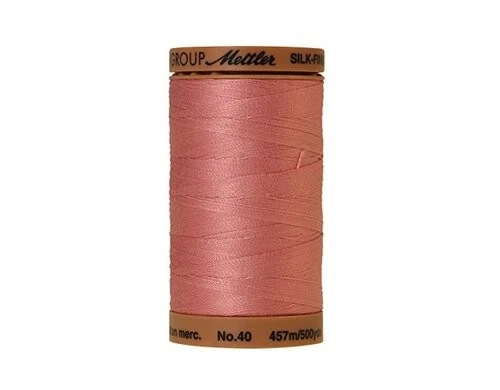 Mettler Silk-Finish Solid Cotton Thread  500 yd/475m  Rose Quartz - Image 1 of 1