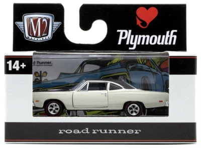 M2 MACHINES 1969 PLYMOUTH ROAD RUNNER HEMI DETROIT MUSCLE R85 - Image 1 of 2