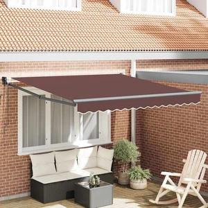 Markise Automatisch Braun 300x250 cm - Bild 1 von 10