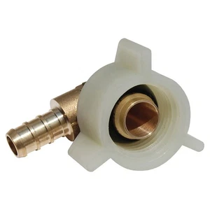 BK Products UC531LFA Lead-Free Threaded Brass Elbow 3/8 PEX x 1/2 Dia. FPT in. - Picture 1 of 1