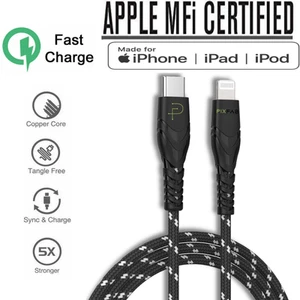 Genuine Fast Charging Lightning Cable For iPhone 14 13 12 Pro Max MFI Certified - Picture 1 of 20
