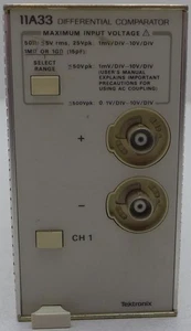 Tektronix 11A33 Differential Comparator Plug-In for 11000 Series Oscilloscopes - Picture 1 of 3