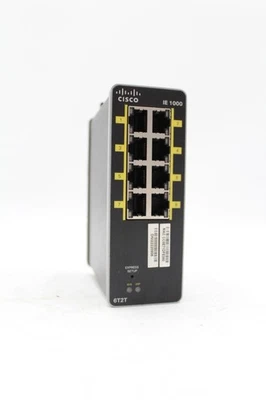 Cisco IE-1000-6T2T-LM Managed 8-Port Industrial Ethernet Switch - Image 1 of 4