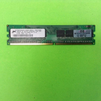 Micron MT8HTF6464AY-53EB8 355951-888 512MB DDR2-533 (PC2-4200) PC2-4200U RAM - Image 1 of 4