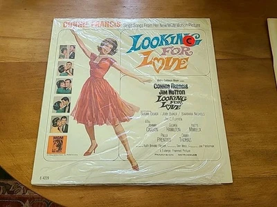 Connie Francis Lp Looking For Love Soundtrack On Mgm In Shrink. M- - Image 1 of 4