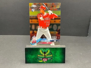 Aggiornamento Topps Chrome 2018 Shohei Ohtani #HMT32 Rookie Debutto RC - Foto 1 di 2