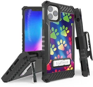 Étui Robuste + Ceinture Ensemble Clip pour Apple IPHONE 11 Pro - Ciel Patte - Photo 1 sur 11
