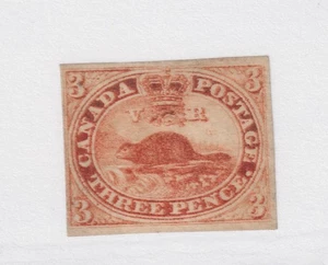 CANADÁ #4d papel fino usado muy ligeramente cancelado - Imagen 1 de 2