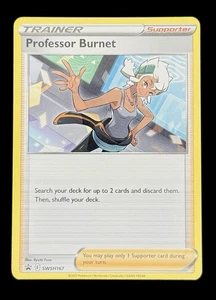 Pokémon TCG Professor Burnet SWSH167 SWSH: Sword & Shield Promo Card - Picture 1 of 2