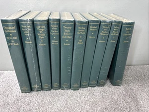 The Lakeside Press Classics Book Lot of 10 R.R. Donnelley SEALED Green Hardcover - Imagen 1 de 3
