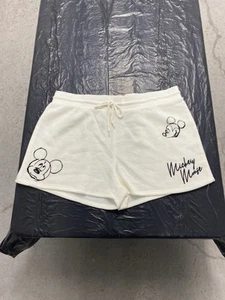 Girls Shorts Mickey Mouse Size XL Color White - Picture 1 of 1