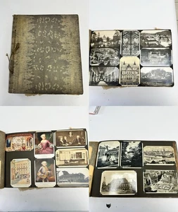 20s 30s Antique German Postcard Album Lot 150+ Postcards Prewar Germany Austria - Picture 1 of 18